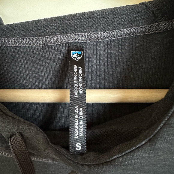 Kuhl Women's Rhea Hoodie Pullover in Charcoal, size S - Picture 5 of 6